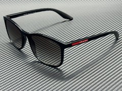 PRADA LINEA ROSSA PS A08S 1AB0A7 Black Grey Gradient Men’s 56 mm Sunglasses