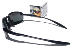 NEW Maui Jim HOOKIPA ULTRA Matte Black POLARIZED Grey Lens Sunglass 676-02