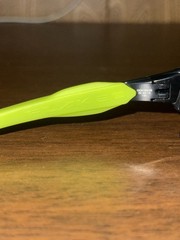 USED OAKLEY FLAK2.0 PRIZM MIRROR LENS GREEN BLACK SUNGLASSES