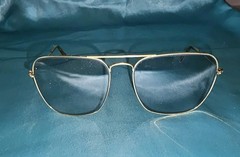 Vintage Ray Ban Bausch & Lomb Caravan Gold Sunglasses BL Made In USA