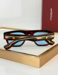 Jacques Marie Mage THUNDERCLOUD Tortoioseshell/Blue 52-25-147mm With Case New