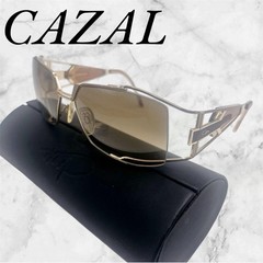 CAZAL MOD 931 COL358 Sunglasses Brown Gold 5.9cm Lens Used