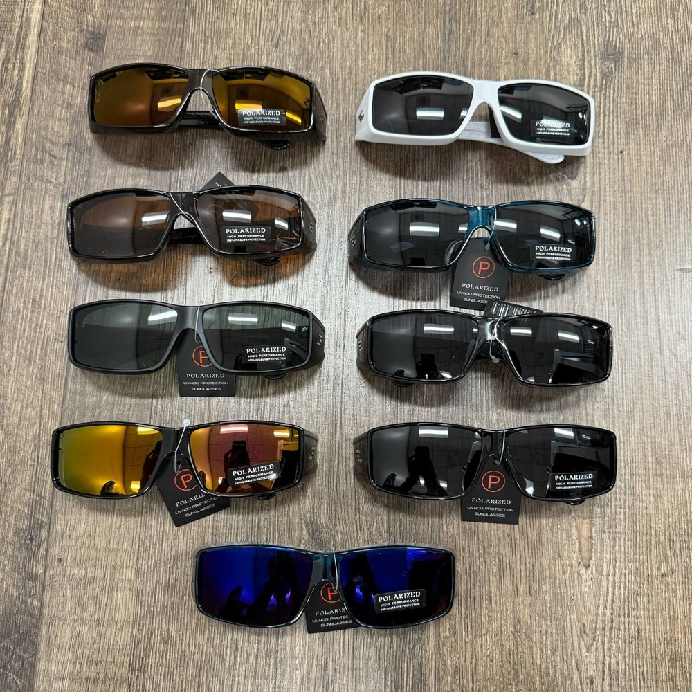 36 pcs Assorted Cover Over Polarized Sunglasses Fits Over Prescription Glasses