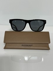 Burberry 4293 3806/87 Black On Vintage Check Sunglasses 56mm