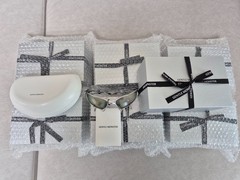 Gentle Monster Goxx 02 Sunglasses 2025 Bold Silver Frame Silver Lenses / FAST