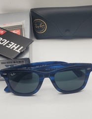 Rayban Wayfarer Rb2140 50mm Blue Striped
