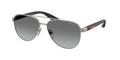 PRADA LINEA ROSSA PS A52S 5AV3M1 Gunmetal Grey Gradient 58 mm Men’s Sunglasses