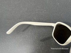 New NOS Authentic 80’s Vintage BOLLE 553 Sunglasses White Nylon – Made in France