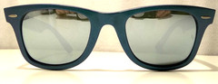 Ray-Ban Wayfarer Cosmo Mercury Blue/Purple Color Changing Iridescent RB2140 6113