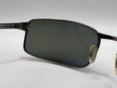 Ray Ban RB 3269 004/58 Gunmetal Grey Polarized Sunglasses Chipped Lenses Italy