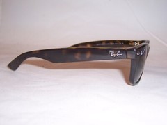 New RAY BAN Sunglasses WAYFARER RB 2132 902/58 TORTOISE/GREEN POLARIZED 55mm