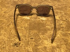 RAEN I Hand Made Matte Sea glass +root beer Sunglasses