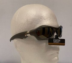 Motor Sunglasses for Men 100% UV Protection Gray Frame Black Coated Mirror Lens