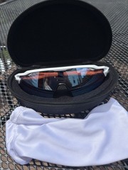 Okaleys Radar EV Sunglasses Perfect Condition with Case and Nose Pad