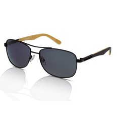 Caterpillar Sunglasses Men’s Polarised CTS-8023 004P Matte Black/Solid Smoke