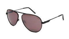 Revo Sunglasses Metro Satin Black Frame / Rose Brown POLARIZED Lens 60mm NEW
