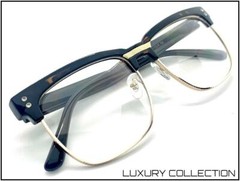 Men’s Classy Elegant RETRO Clear Lens EYE GLASSES Square Tortoise Fashion Frame