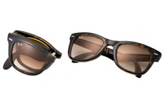 Ray-Ban Wayfarer Folding Classic Havana Brown Lens Sunglasses RB4105 710/51 50