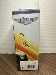 Top Gun Maverick Movie Aviator Sunglasses & Case Adult Gold