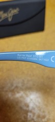 NEW Maui Jim WORLD CUP Polrized Grey & Barrier Reef Blue / Purple Polrized