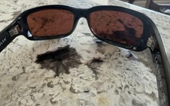 Kaenon Bolsa Unisex Sunglasses Black With Amber Lens Polarized, Made in Italy