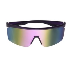 Easton Women’s Fundamental Shield Sports Sunglasses, Purple, 128mm
