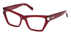 MCM MW5005 069 Shiny Burgundy Square Cateye Eyeglasses 53-16-140 RX