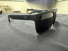 Men’s Wyatt Polarized Sunglasses – Black Square Sunglasses #555