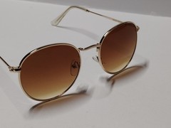 Sunglasses Ray-Ban RB3447 Brown lens Gold Frame Unisex