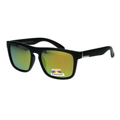 Polarized Lens Sunglasses Unisex Casual Fashion Square Frame Mirrored UV 400