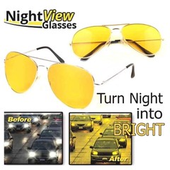 NPI NV-1000 Yellow Polycarbonate- Night View Glasses