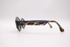 Vintage Traction Productions Sukhoi 2 Multicolored Purple Oval Sunglasses NOS