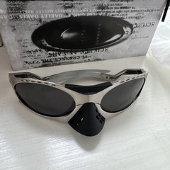 VERY RARE Oakley Plantaris Titanium Frame Prizm Black Polarized Lens Rare GRAIL