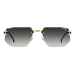 Carrera 1070/S 0NR Gold Brown Havana/Green Shaded Rectangular Men’s Sunglasses
