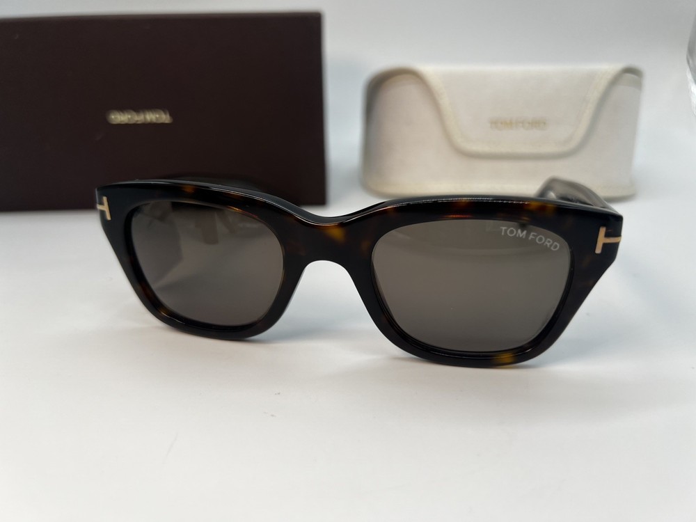 Tom Ford Sunglasses Snowdon Polarized Black Grey James Bond TF 237 FT0237 01D