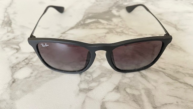 Ray.Ban RB4187-F Sunglasses CHRIS 622/8G 54-18 -145 3N Brown Gradient/Black – FS