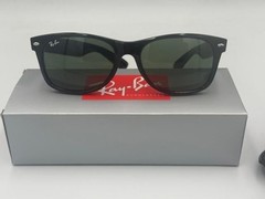 Ray-Ban New Wayfarer RB2132Black Sunglasses w/G-15 Green New