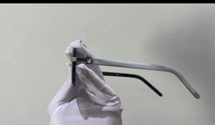 Designer High Fashion White Marble Arms 2026 Diamond Cut Tinted Buffs BRAND NEW