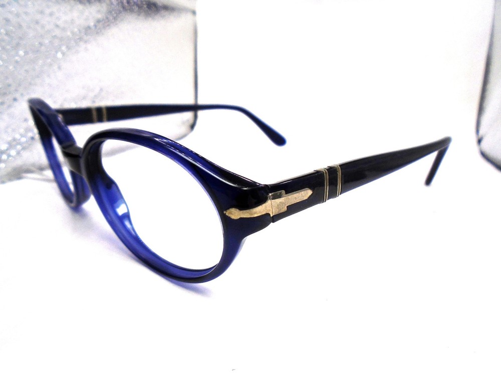Persol Blue UNKNOWN MODEL Sunglasses Frames NO LENSES