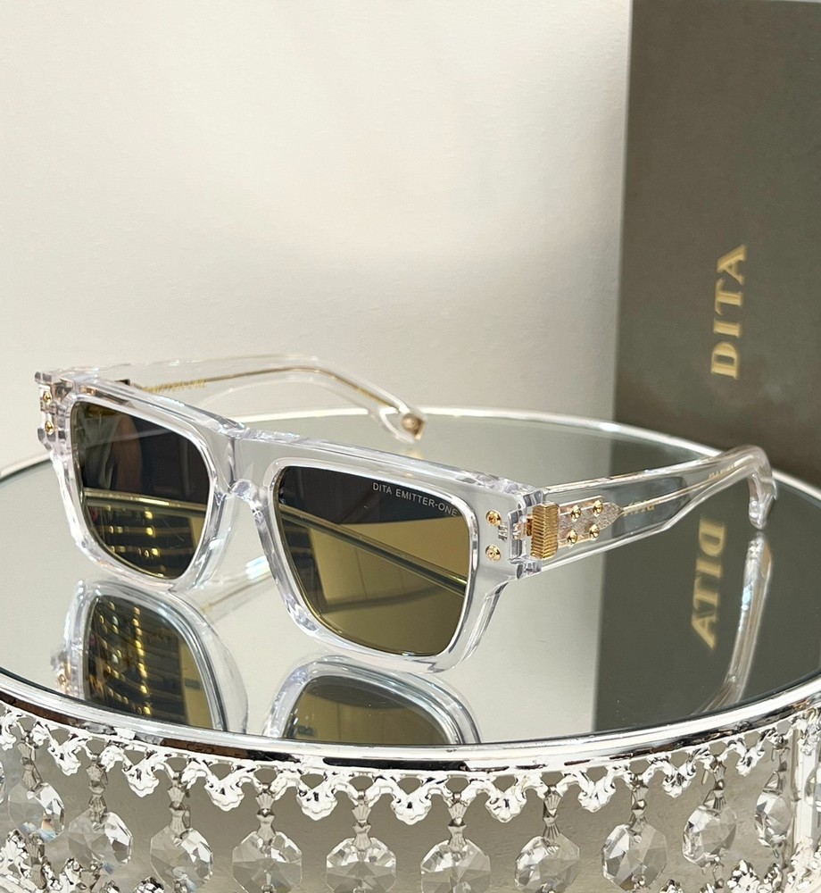 Dita Emitter One DTS418 Luxury 55mm Square Sunglasses Designer 55-20-145