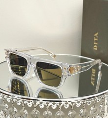 Dita Emitter One DTS418 Luxury 55mm Square Sunglasses Designer 55-20-145