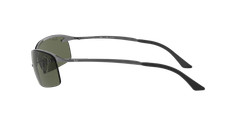 Ray-Ban RB3183 Gunmetal/G-15 Green Polarized 63mm Sunglasses RB3183 004/9A 63-15