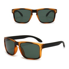 FELRES Men Women TR90 Polarized Sport Sunglasses Square Cycling Fishing Glasses
