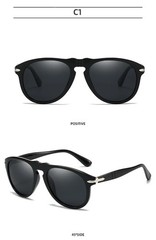 New Vintage Classic Celebrity Sunglases Aviation Steve Mcqueen Style Polarized