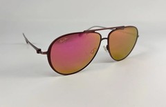 Maui Jim Shallows Matte Burgundy/Hawaii Sunrise Polarized Sunglasses MJ543-07M