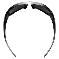 Wrap Around Sunglasses 100% UV400 Protection Two Tone Frame Smoke Lens