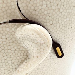 Cartier Vendome Trinity sunglasses 90s 62-12-140 silver Flame vintag No lens JP