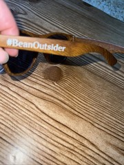 L.L.Bean #BeanOutsiderUnisex Wood Plastic Material Preppy Sunglasses