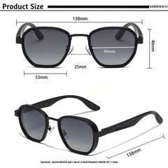 Vintage Polarized Sunglasses Brand Design High-Quality Sports Party Sunglasses