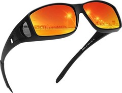 Lentes de Sol Polarizados para Usar Sobre Gafas con Proteccion UV400 Unisex